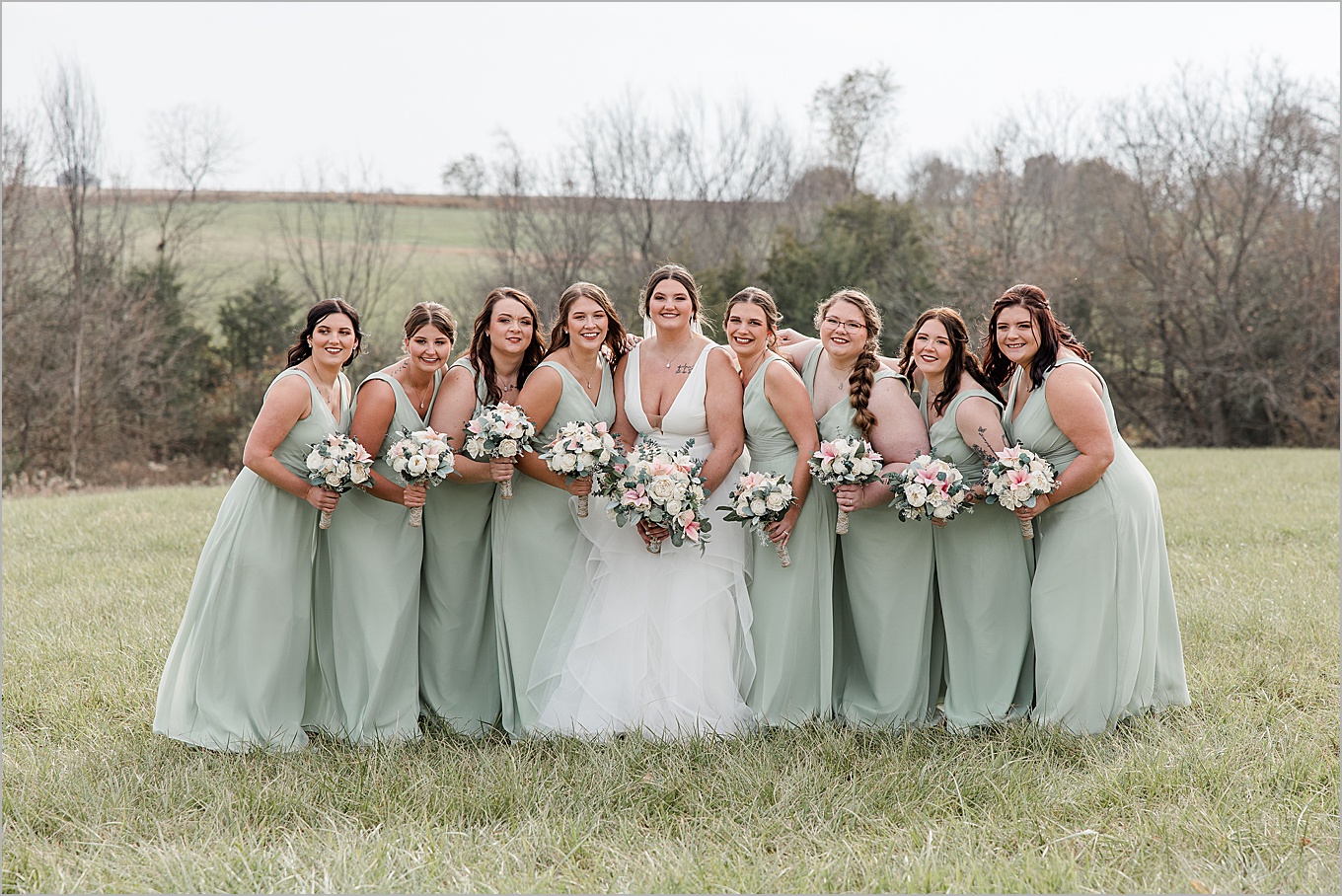 Bessie's Barn November Wedding